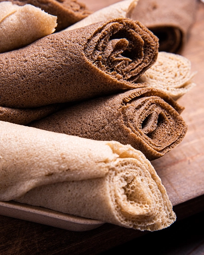 Injera rolls